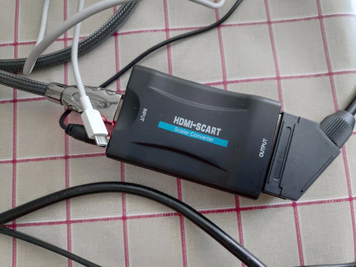 Test Sega Mega Drive Mini - przejściówka do telewizora kineskopowego 