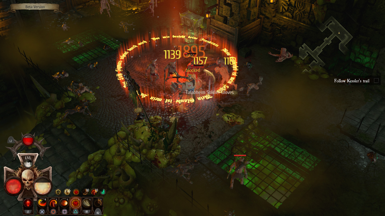 Warhammer: Chaosbane gameplay beta