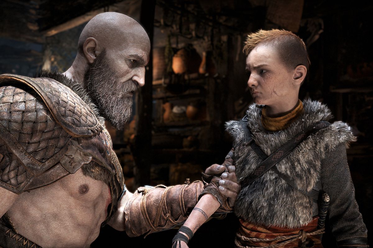 God of War Kratos & Atreus