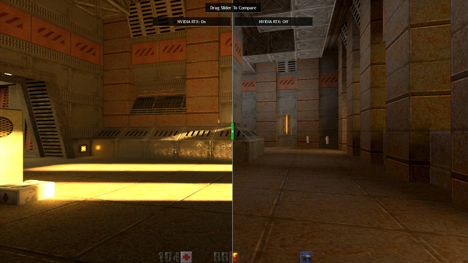 Quake 2 RTX porównanie #1