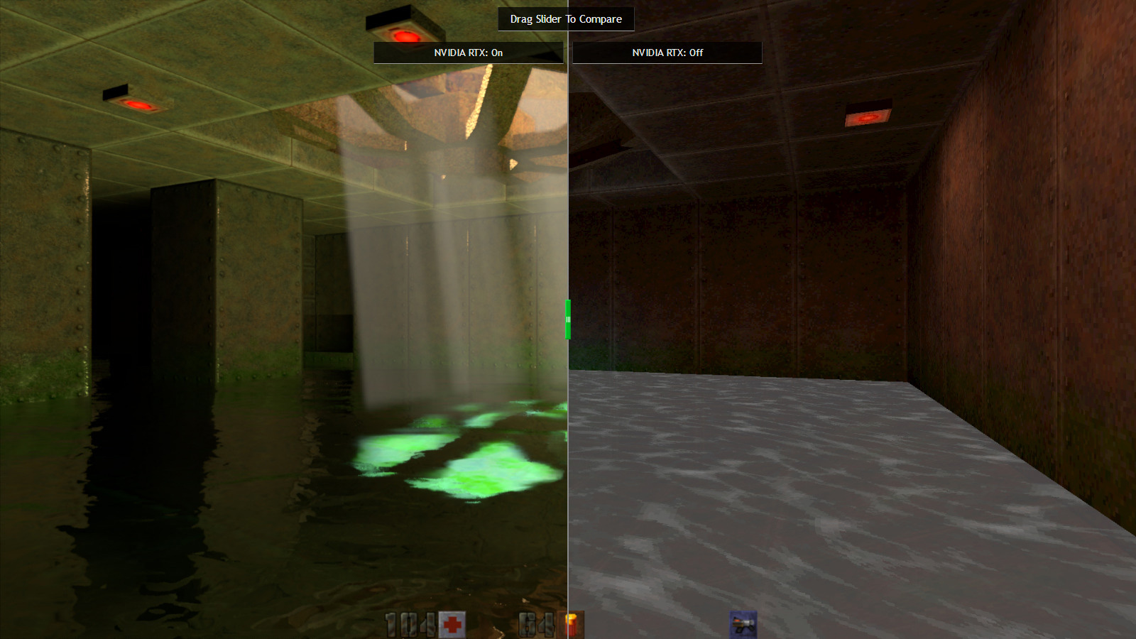 Quake 2 RTX porównanie #2