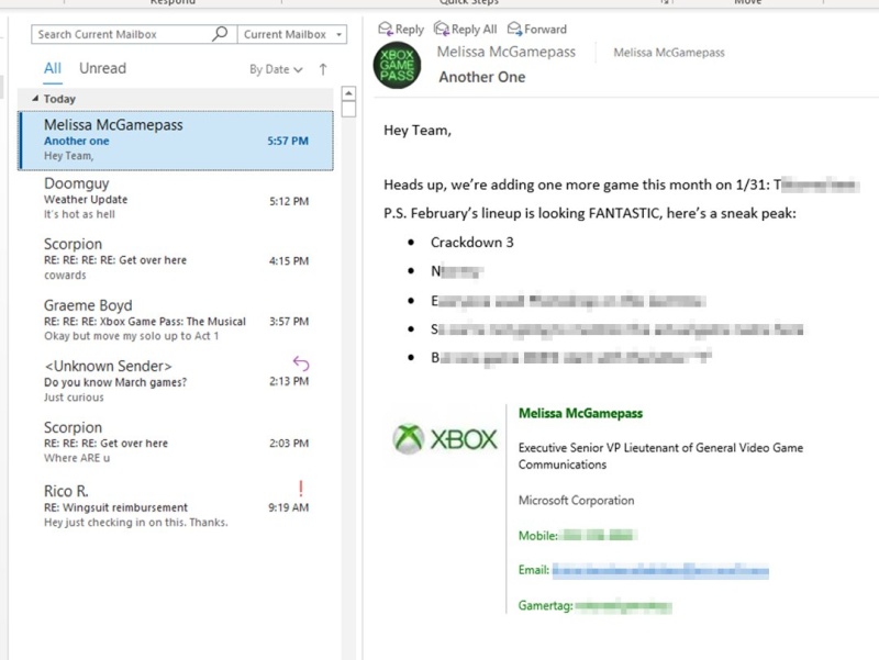 Xbox Game Pass luty zgadywanka