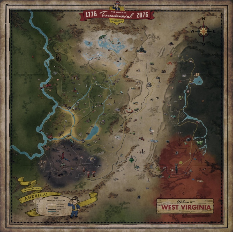 fallout 76 mapa