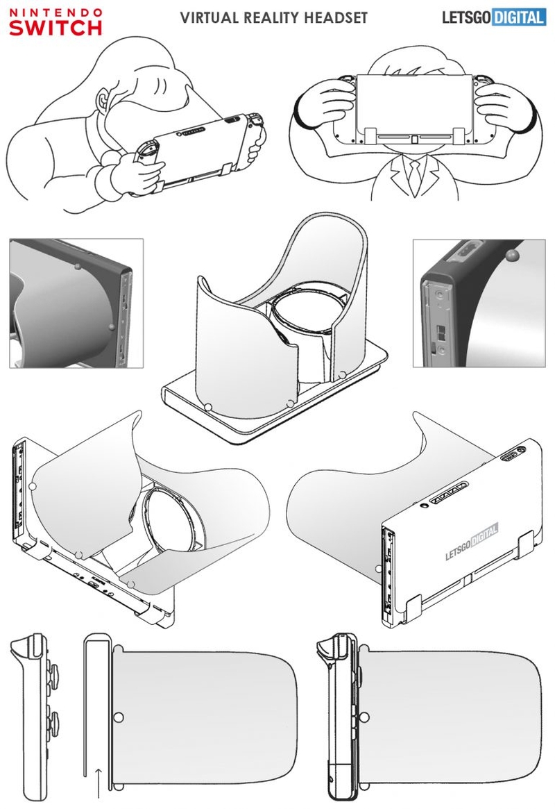 Nintendo Switch VR patent