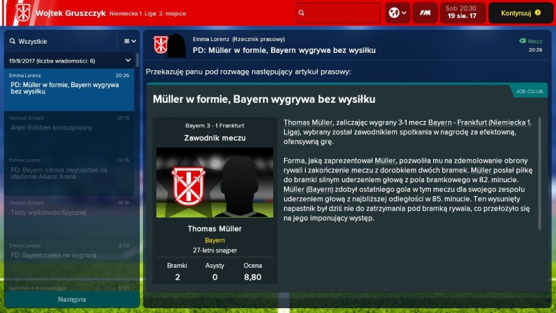 Football Manager Touch Switch recenzja 