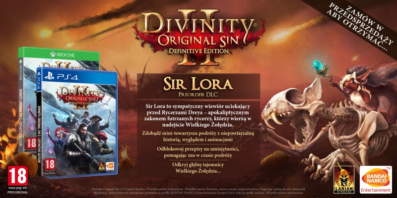 Divinity Original Sin 2 DE dodatek