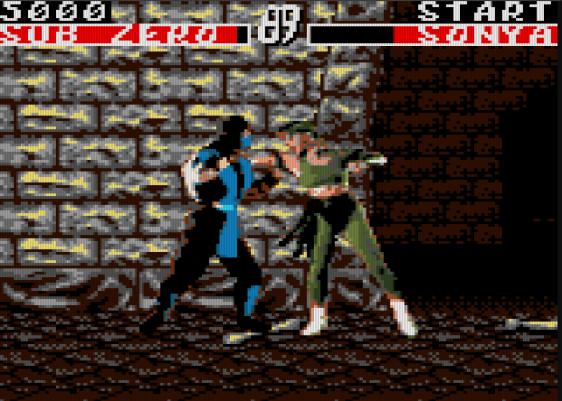 Mortal Kombat (Sega GameGear)