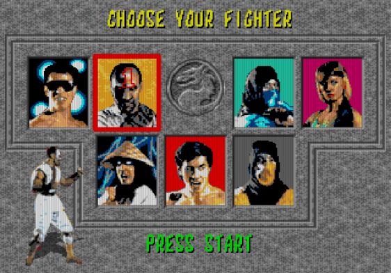 Mortal Kombat (Sega MegaDreive)