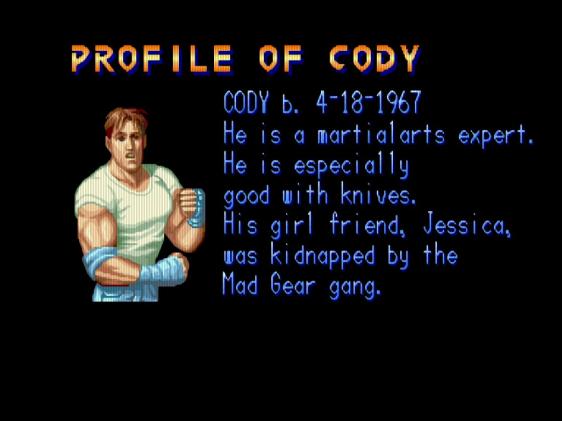 Cody (Final Fight)