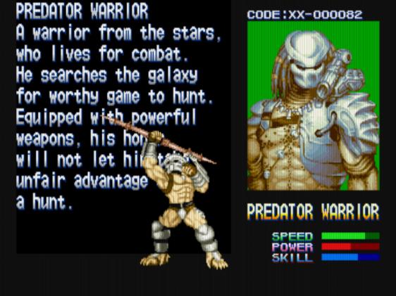 Predator Warrior (wojownik)