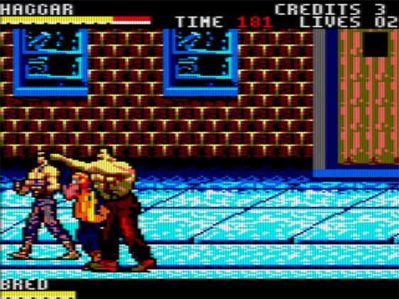 Final Fight (Amstrad CPC, 1991 rok)