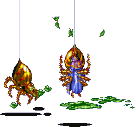 Wielkie pająki (siódmy boss)
