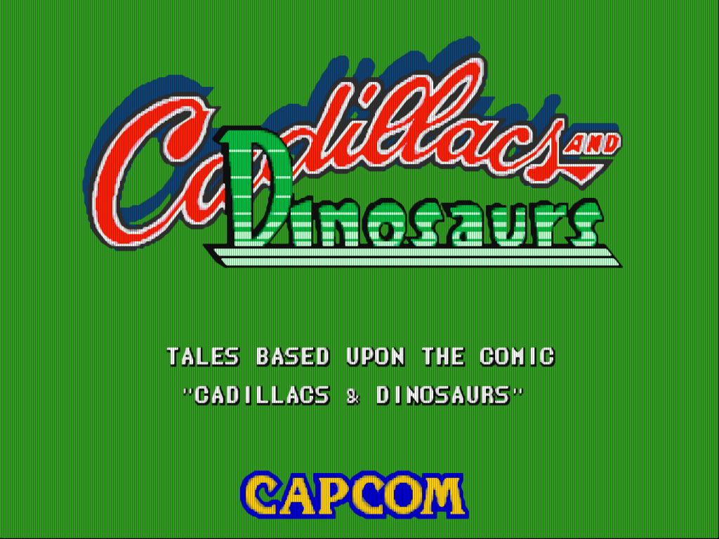 Cadillacs and Dinosaurs (ekran tytułowy)