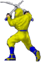 Ninja żółta