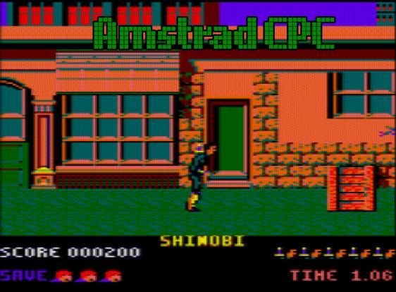 Shinobi (Amstrad CPC, 1989 rok)