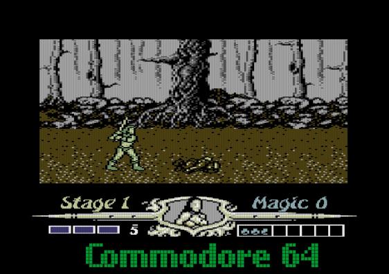 Golden Axe (Commodore 64, 1990 rok)