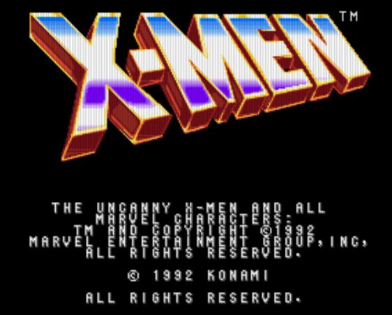 X-men (Konami, 1992 rok)