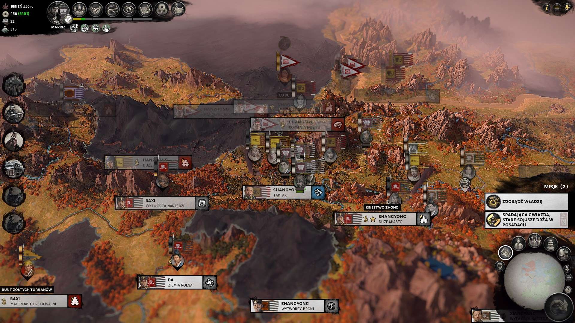 Total War Trzy królestwa wojna